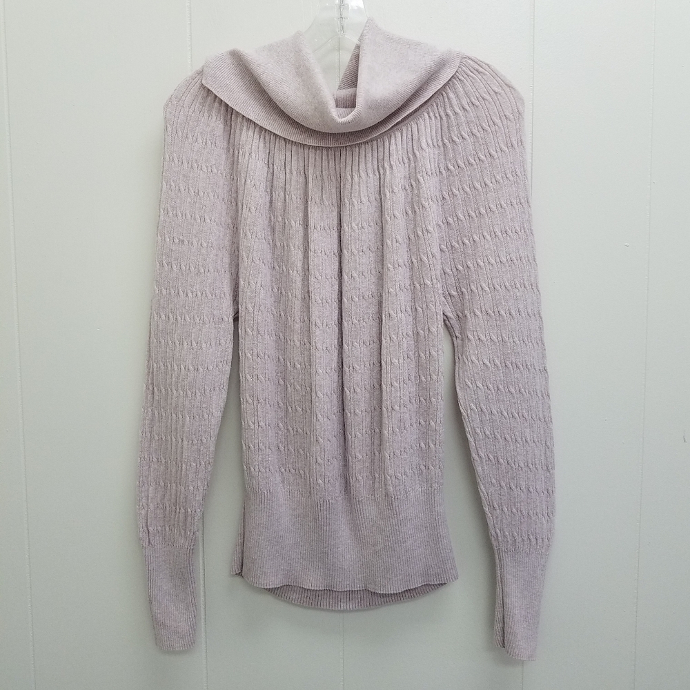 The Limited Cowl Neck Cable Knit Sweater